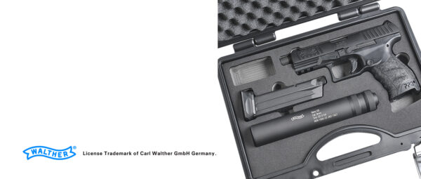 VFC Umarex Walther PPQ M2 Navy GBB Black Deluxe Edition